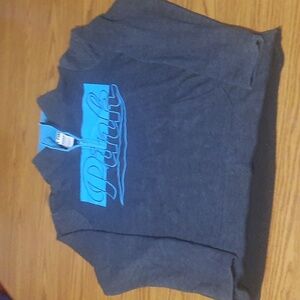 Pink sweatshirt 1/4 zip long sleeve sweatshirt size xs